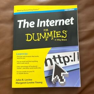 Paperback Nonfiction | The Internet for Dummies (14th Edition) by Levine & Young